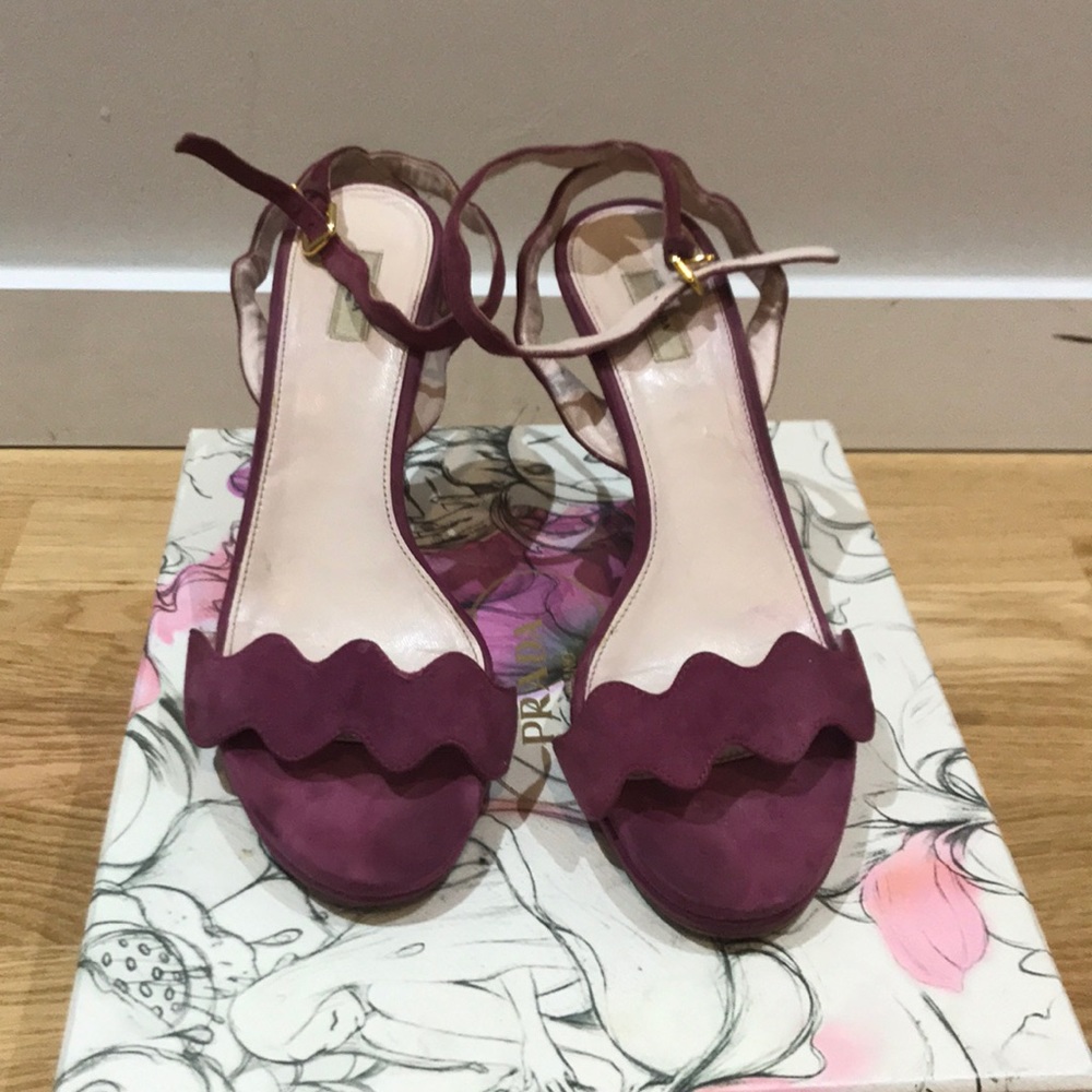 Prada Purple Sandals